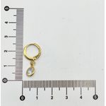 Brinco Argola Zircônia 
