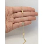 Pulseira Lua, Coração, Lua Liso 16+5cm