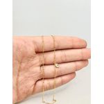 Pulseira Dupla de Elos e Zircônia