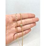 Pulseira Dupla de Coração e Elos 