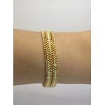 Pulseira Elos Entrelaçados 17+5cm 