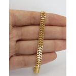 Pulseira Elos Entrelaçados 16+5cm