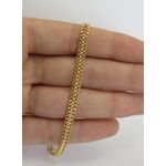 Pulseira Elos Entrelaçados 16+5cm