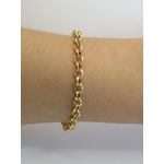 Pulseira Elo Português 17cm