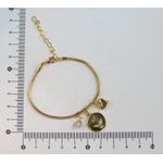 Pulseira Com Pingentes 16+5cm