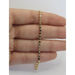Pulseira Bolinhas Achatadas 15+5cm