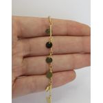Pulseira Feminina com Círculos 18cm
