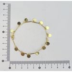 Pulseira Feminina com Círculos 18cm