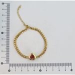 Pulseira Feminina Grumet 16,5cm + Extensor