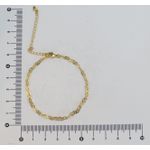 Pulseira Feminina Coração 17cm + Extensor 