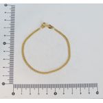 Pulseira Masculina Grumet Duplo 18cm