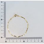 Pulseira Piastrine Fina 19cm