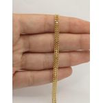 Pulseira Elos Entrelaçados 18+5cm