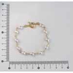 Pulseira Pérolas Barrocas 18cm
