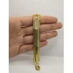 Pulseira Feminina Esteira Grossa 18cm