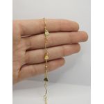 Pulseira Feminina Triângulos 17cm + Extensor 