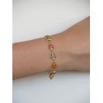 Pulseira Borboletas Coloridas 19cm