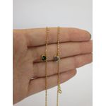 Pulseira Bolinhas e Coração Zircônia 18cm