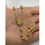 Colar Terço Sagrado Coração de Jesus 65cm