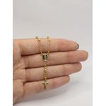 Colar Terço Nossa Senhora das Graças 40+5cm