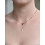 Colar Terço Nossa Senhora das Graças 40+5cm