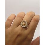 Anel Nossa Senhora Zircônia