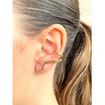 Brinco Cobra Ear Cuff 
