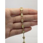Tornozeleira Madre Pérola Sintética 21+5cm