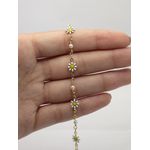 Tornozeleira Margarida e Pérola 21+5cm