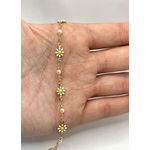 Choker Margarida Com Pérola 35+5cm
