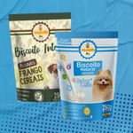 Kit Mx de Biscoitos Para Cachorros Linha Brincalhão Natural 