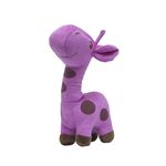 Pelucia Girafa 15cm Roxo 