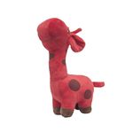 Pelucia Girafa 15cm Vermelha