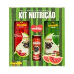 Kit Shampoo, Condicionador e Colônia Melancia Brincalhão