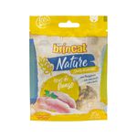 Petisco Natural para Gatos Tipo Snacks Nature Brincat Iscas De Frango 20G
