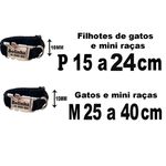 Coleira gliter fecho de engate rápido leve com pingente metais na cor Níquel 