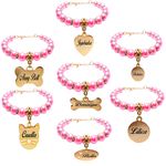 Gargantilha de pérolas com strass e metais dourados 