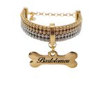 Gargantilha de strass edição de Ano novo 