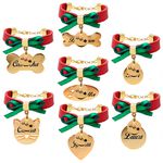 Gargantilha em couro edição de natal