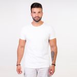 Camiseta Básica Off White