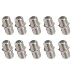 Kit 10 Emenda Fêmea Tipo f Para Cabo Coaxial