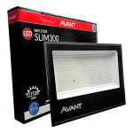 Refletor Led Slim 300W 6500K Branco Frio
