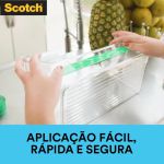Fita Dupla Face 3m Scotch Fixa Forte 19mm x 2m Transparente