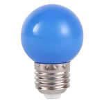 Lâmpada Led Bolinha G45 1,5W Bivolt Luz Azul