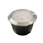 Spot Led Balizador Embutido Solo 10w 3000k Branco Quente Bivolt