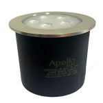 Spot Led Balizador Embutido Solo 7W 3000K Branco Quente Bivolt