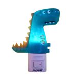 Luminária Arandela Abajur Luz Noturna Led Dino 1W 3000K