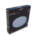 Plafon Painel Led 24w Redondo Sobrepor 6500k Branco Frio