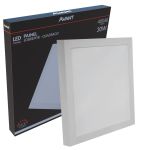 Plafon Painel Led Slim 30w Quadrado Sobrepor 6500k Branco Frio