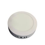 Plafon Painel Led 6w Sobrepor Redondo 3000k Branco Quente